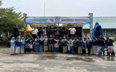 SEMARAK HUT KE 44 SMAN 1 BUKIT BATU: TERUS BERGERAK, TERUS BERDAMPAK, SEMAKIN BEDELAU