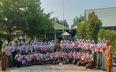 Gema Semangat Kemerdekaan dari Marching Band SMAN 1 Bukit Batu