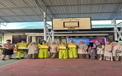 Pertandingan Antar Kelas dalam Rangka Hari Pahlawan