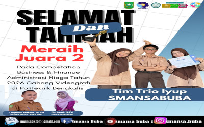 JUARA 2 TRIO IYUP SMANSA BUBA