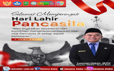 UPACARA BENDERA DALAM RANGKA MEMPERINGATI HARI LAHIR PANCASILA TAHUN 2026