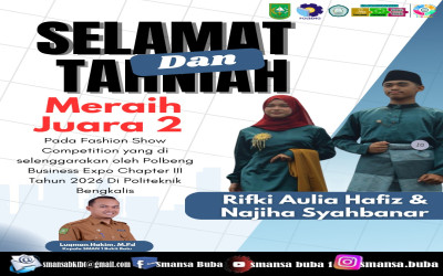 JUARA 2 FASHION SHOW DI POLITEKNIK BENGKALIS